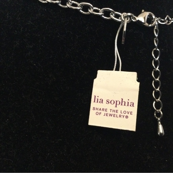 Lia Sophia 19 inch Silver Necklace - Picture 4 of 5